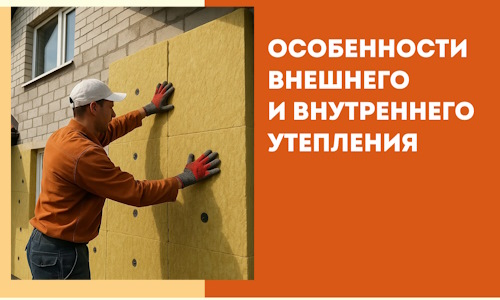 Какие особенности внешнего и внутреннего утепления в Чехове