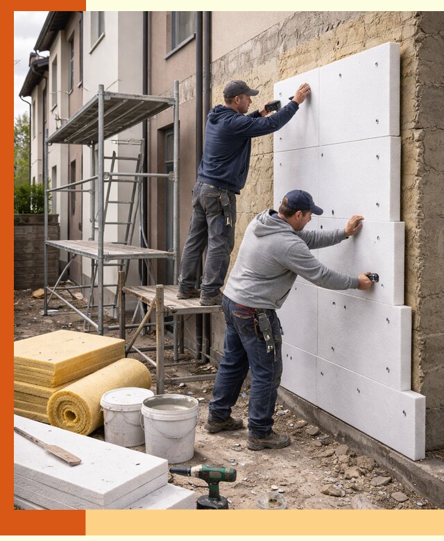 Утепление таунхауса с гарантией комфорта в Чехове