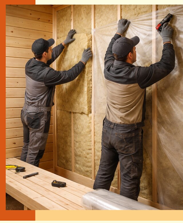 Профессиональное утепление сауны в Чехове с гарантиями качества