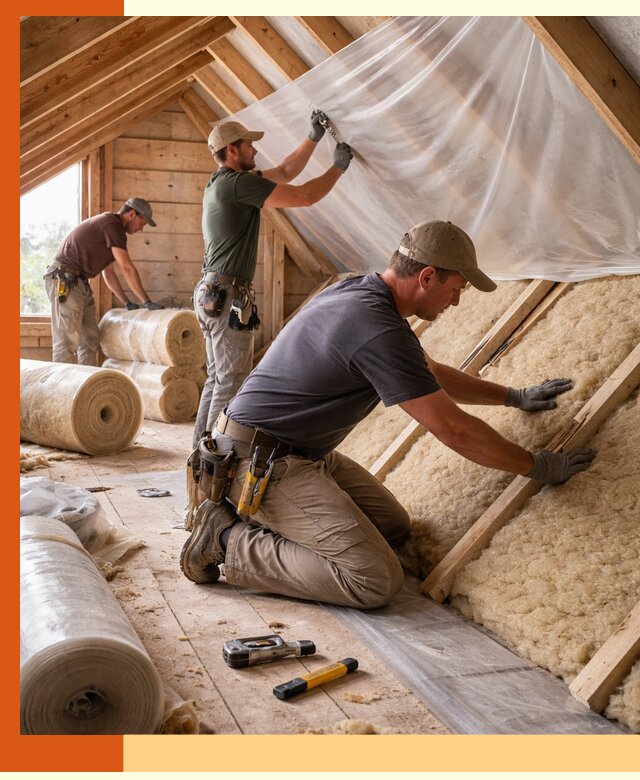 Утепление крыши изнутри в Чехове: профессионально и надежно