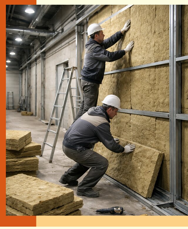 Утепление цеха под ключ в Чехове с гарантией качества