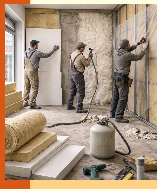 Утепление магазина в Чехове: комплексные решения по теплоизоляции