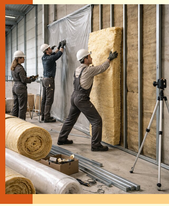 Утепление складского терминала в Чехове профессионально и надёжно