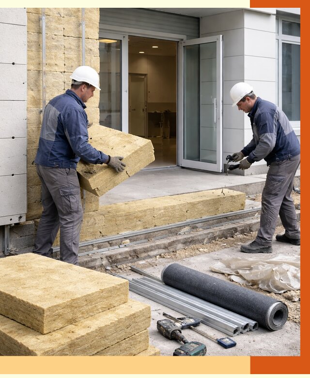 Утепление медицинского центра в Чехове под ключ от 12709 руб./м² | ТепломастерЧхв