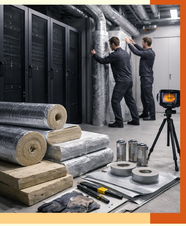 Утепление серверной в Чехове от 8642 руб./м² — комплексно под ключ | ТепломастерЧхв