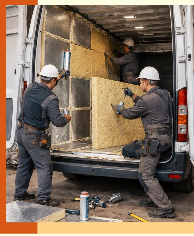 Утепление фургона-рефрижератора в Чехове для сохранения температуры