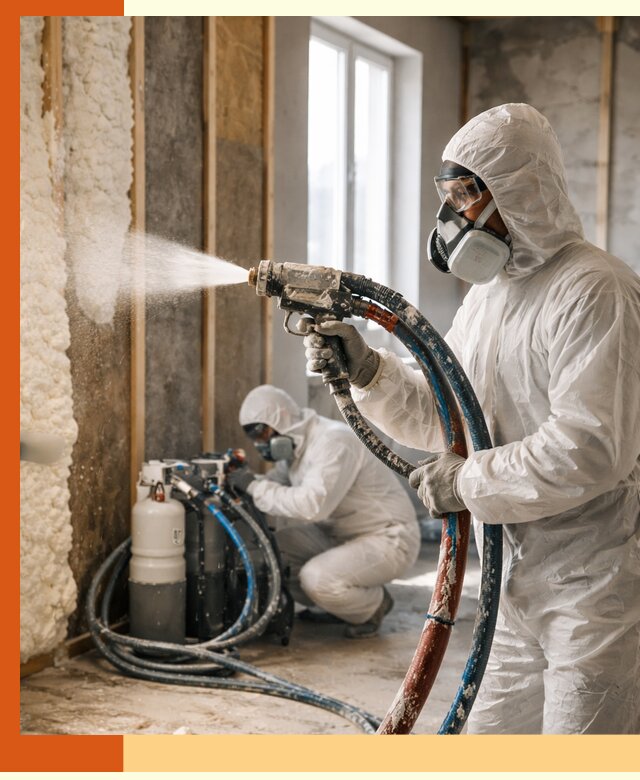 Пенополиуретан напыление для утепления зданий в Чехове