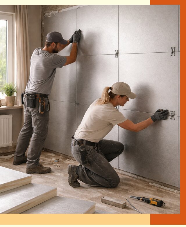 Утепление PIR панелями в Чехове от 4270 руб. под ключ | ТепломастерЧхв