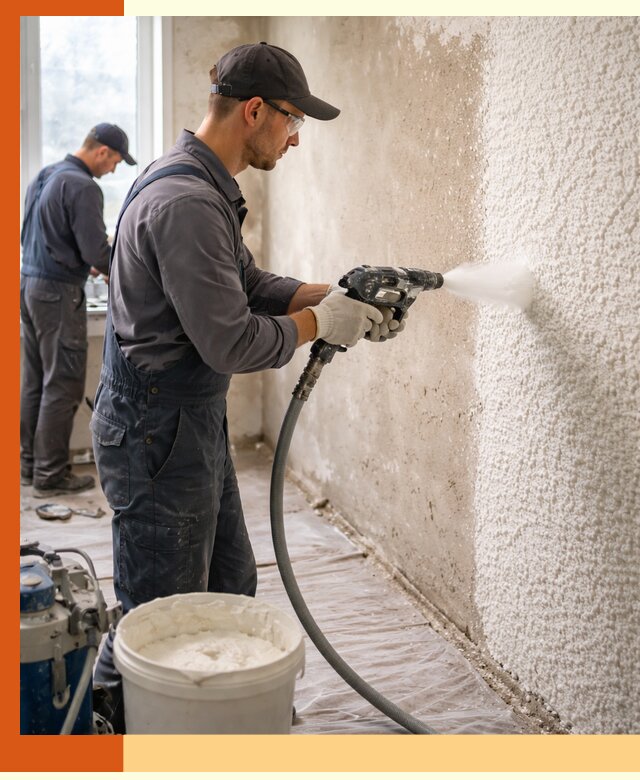 Утепление стен жидкой теплоизоляцией в Чехове для квартир и домов