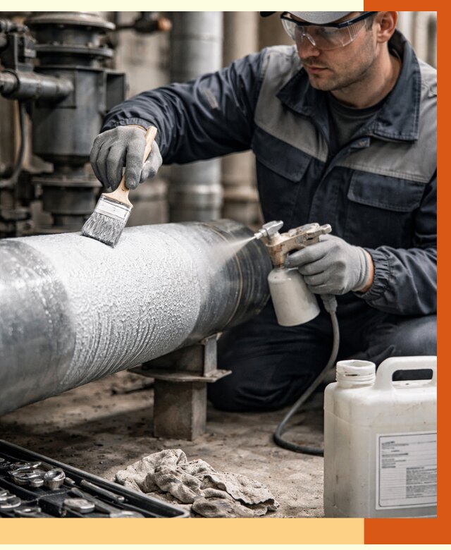 Утепление оборудования жидкой теплоизоляцией в Чехове от 4575 руб. | ТепломастерЧхв