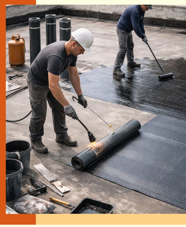 Гидроизоляция кровли в Чехове — надежная защита от протечек