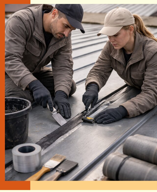 Гидроизоляция фальцевой кровли в Чехове качественно и надежно