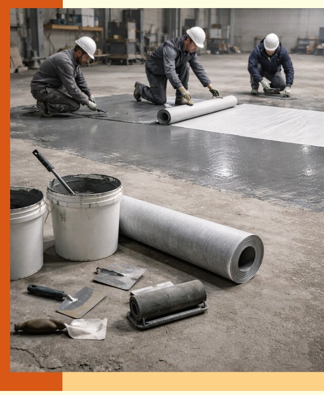 Гидроизоляция промышленного пола в Чехове — защита и долговечность