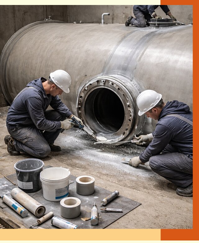 Гидроизоляция резервуара с топливом в Чехове от 76253 руб. под ключ | ТепломастерЧхв