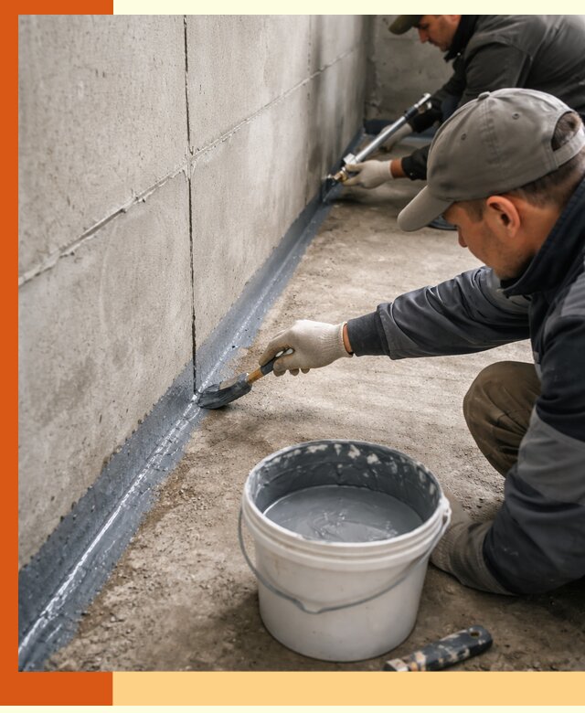 Гидроизоляция швов зданий и конструкций в Чехове