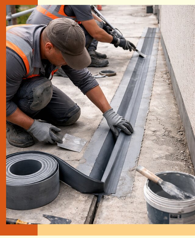 Гидроизоляция деформационного шва в Чехове профессионально и надежно