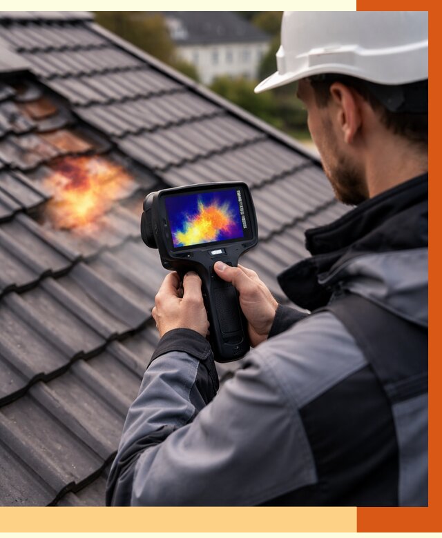 Тепловизионное обследование кровли в Чехове от 4575 руб. — ТепломастерЧхв под ключ