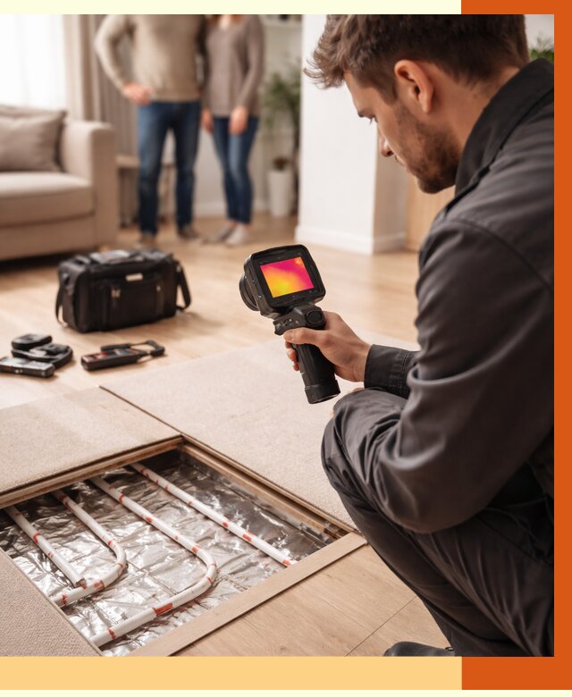 Тепловизионное обследование теплого пола в Чехове от 4575 руб. — ТепломастерЧхв