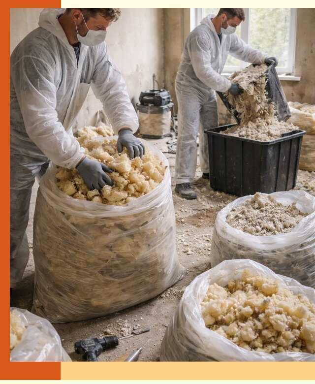 Утилизация старого утеплителя в Чехове быстро и безопасно