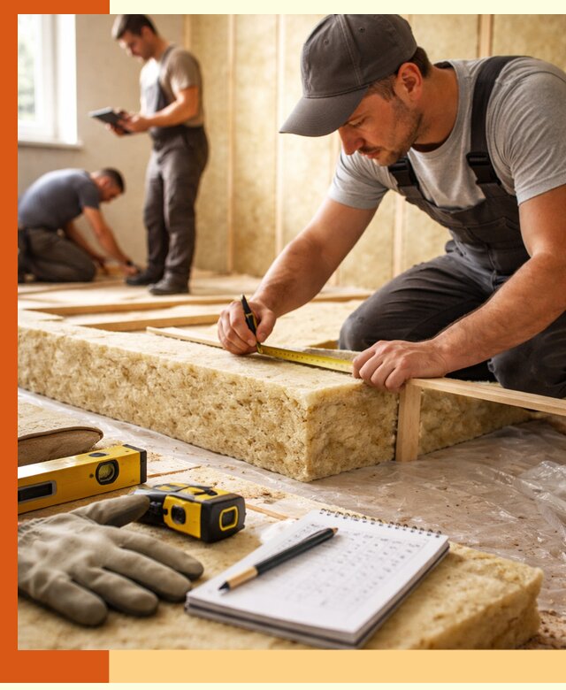 Расчет толщины утеплителя для зданий и помещений в Чехове