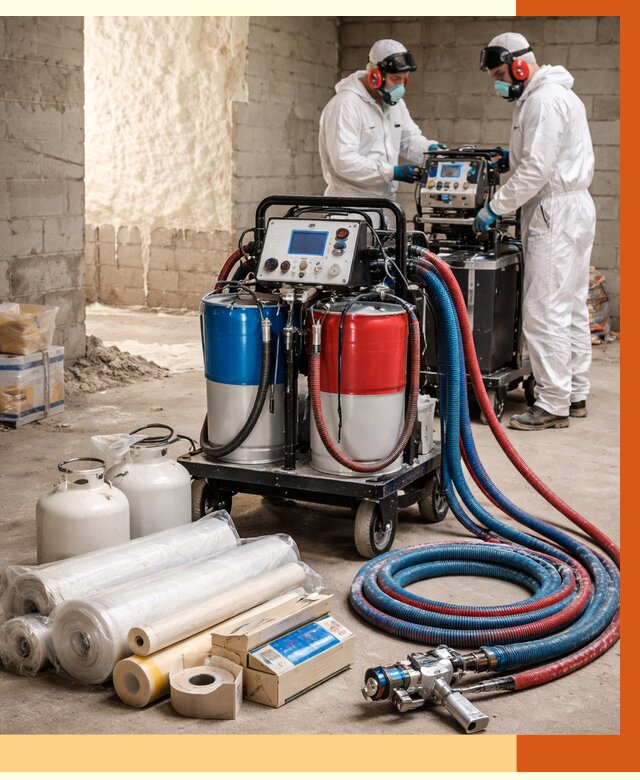 Аренда установки для напыления ППУ в Чехове от 35585 руб. | ТепломастерЧхв